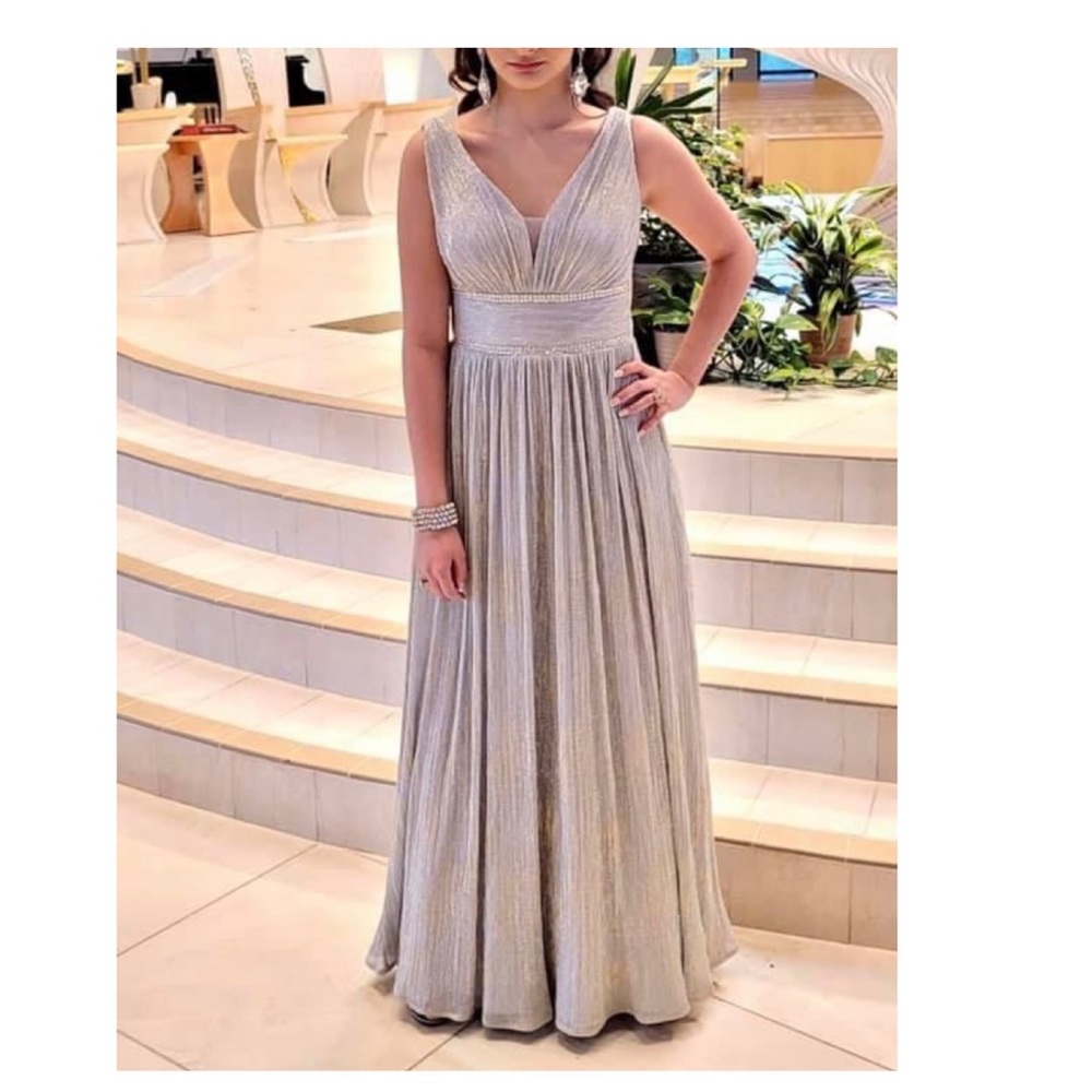 SILVER DAVIDS BRIDAL DRESS